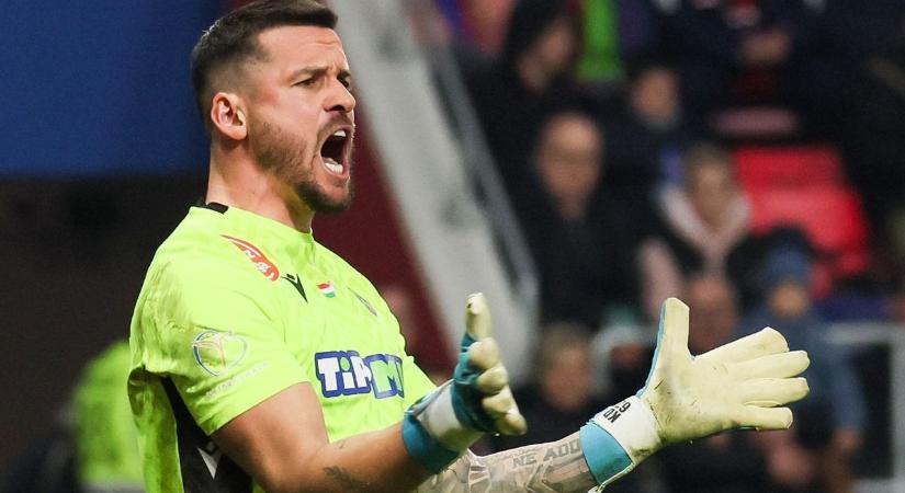 Ezt hogy szedte ki? A Szpari kapusa hatalmas bravúrral tartotta meccsben csapatát (videóval)