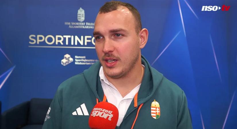 Halász Bence: A cél, hogy az Európa-bajnokságon döntsek egyéni csúcsot