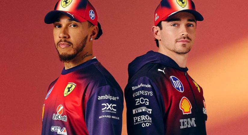 Red Bull-színekbe öltöznek a Ferrari-pilóták