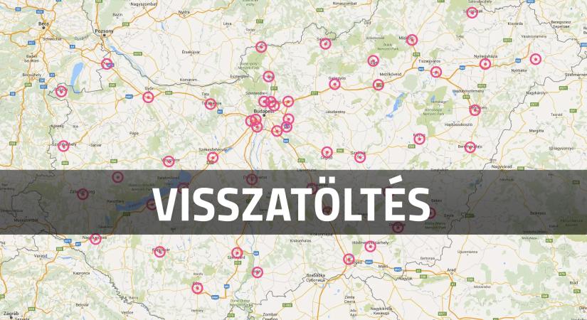 Visszatöltés: Nemzeti Töltő Infrastruktúra