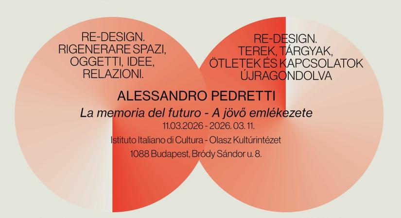 Alessandro Pedretti előadása az Italian Design Day programján