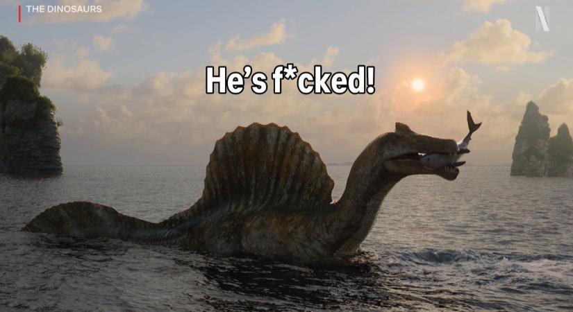 He's f*cked! Bakiparádés videót kapott Steven Spielberg dinós sorozata