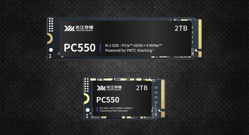 Elkészültek a kínai YMTC első PCI Express 5.0-s klienspiaci SSD kártyái