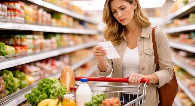 Drágul a bevásárlás: ezt mutatják a friss inflációs adatok Magyarországon