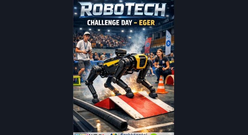 Egerben rendezik hazánk első nemzetközi robotkutya versenyét