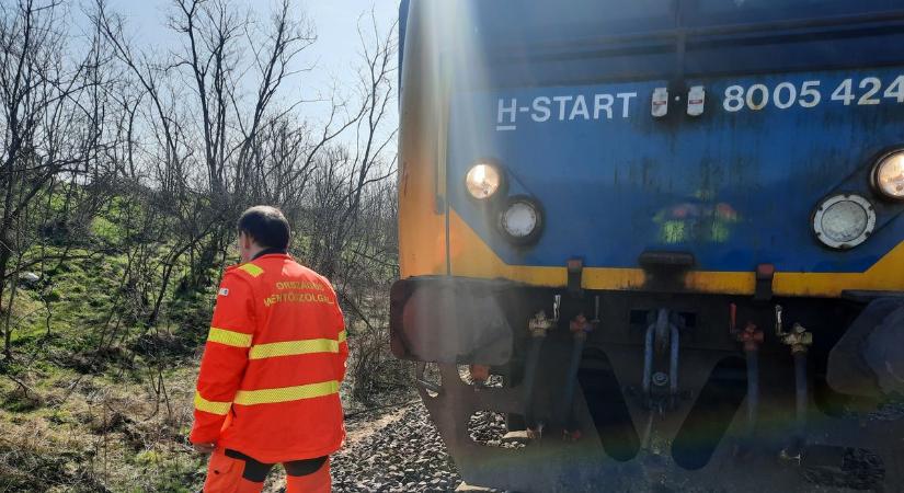 Gázolás a síneken: embert ütött el a Nyíregyházára tartó személyvonat (fotókkal)
