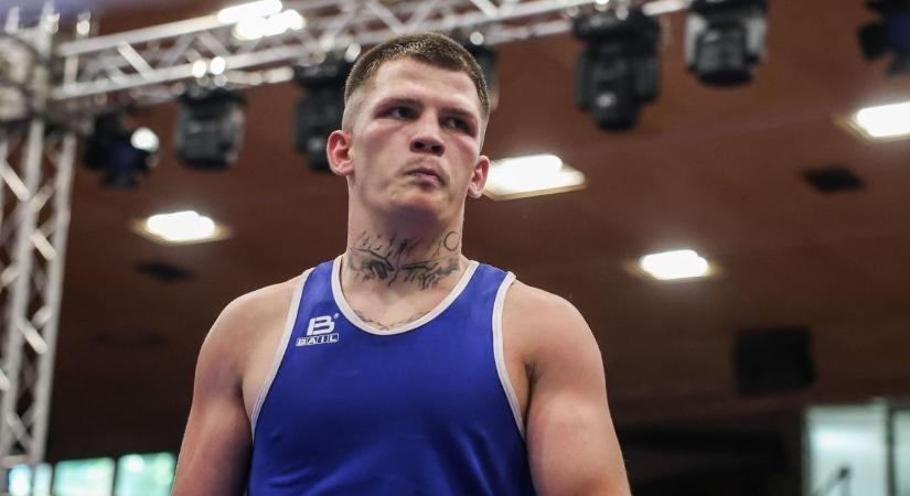 Technikai KO-val tarolt a ringben a tatabányai ökölvívó