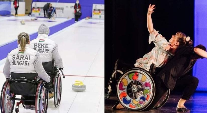 "Nem bánom, ami történt!" – örökre lebénult, mégis tánc- és curlingbajnok lett Rita