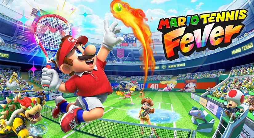 Mario teniszruhában - jó szórakozást! Mario Tennis Fever teszt