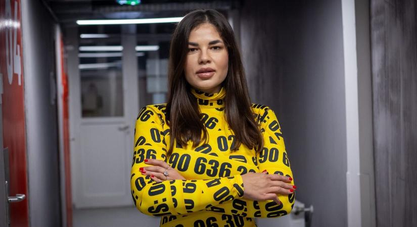 Gáspár Evelin az őt kérdező riporternek: „Nekem nem az a munkám, hogy neked nyilatkozzak”