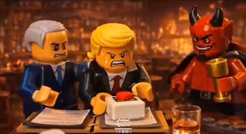 Íme, Irán propagandafilmje, amiben a Sátánnal bulizó Donald Trump miatt minden felrobban