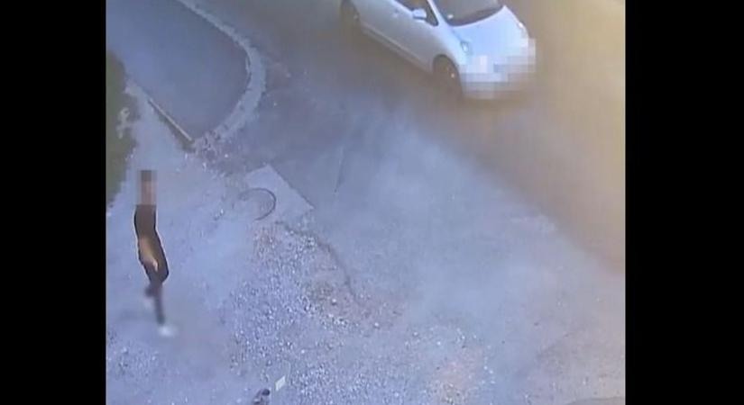 Videón a 35-ös fekete ruhás réme! Nem volt jobb dolga, hát ezt tette a kocsikkal – videóval