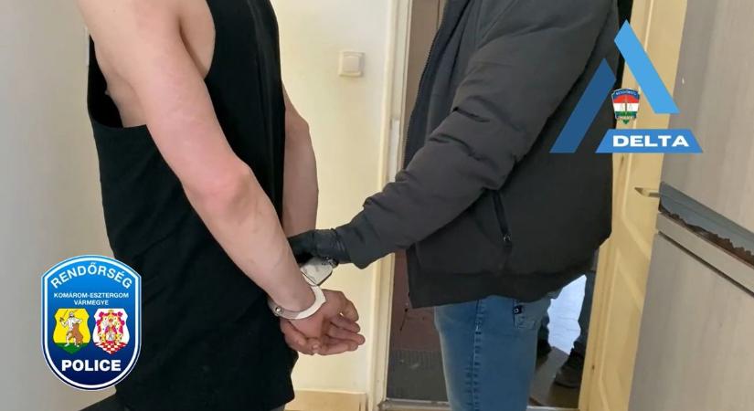 Razziát tartottak Esztergomban: újabb drogdílert kapcsoltak le