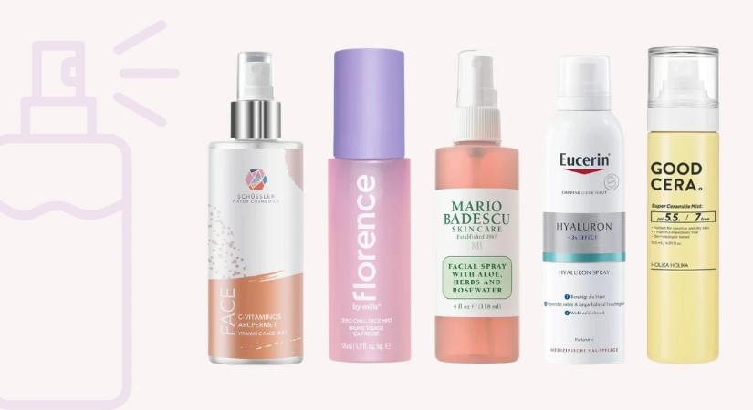 Szomjazik a bőröd az irodában? 5 zseniális arcpermet, ami megmenti a kiszáradástól