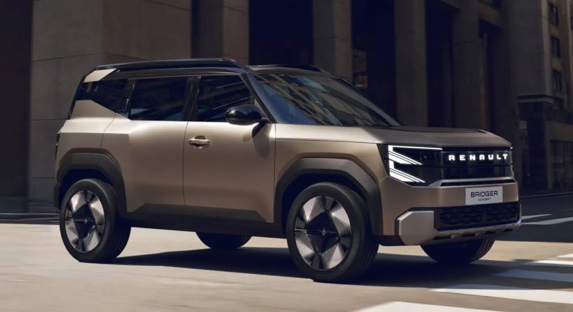 Retteghet a Jimny? Ilyen lesz a Renault Bridger!