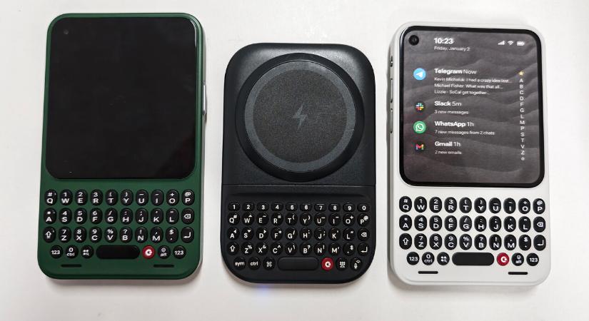 MWC 2026: Megnéztük, hol tart a Clicks Power Keyboard és Communicator