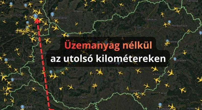 Dráma a fellegekben – 26 éve kerozin nélkül maradt egy Airbus félúton, a schwechati reptér kifutója mellett tudott csak landolni