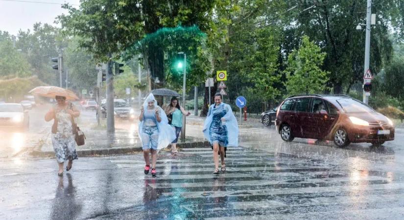 Eső, zivatar érkezik Magyarországra, utána hidegfront ér el minket – mutatjuk a pontos menetrendet