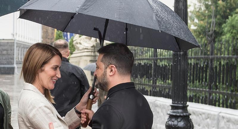 Az Európai Parlament kitünteti Zelenszkijt