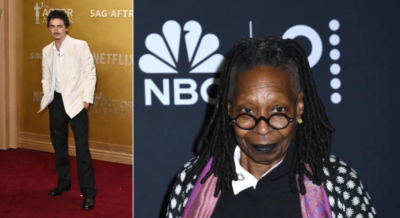 „Csak óvatosan, kisfiam!” – Balhé van Hollywoodban! Whoopi Goldberg szétkapta Timothée Chalamet-t