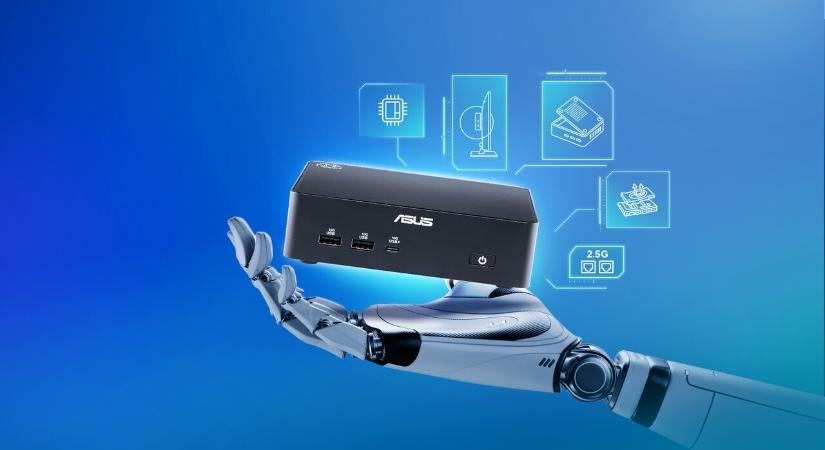 AI-ra hangolta legújabb NUC mini PC-jét az ASUS