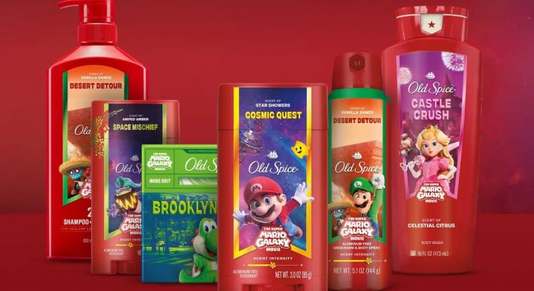 Itt a Super Mario-szagú Old Spice