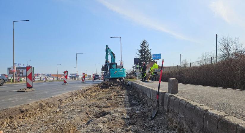 Újabb megállók felújítása jelzi: elkezdődött a 3-as főút miskolci szakaszának rekonstrukciója
