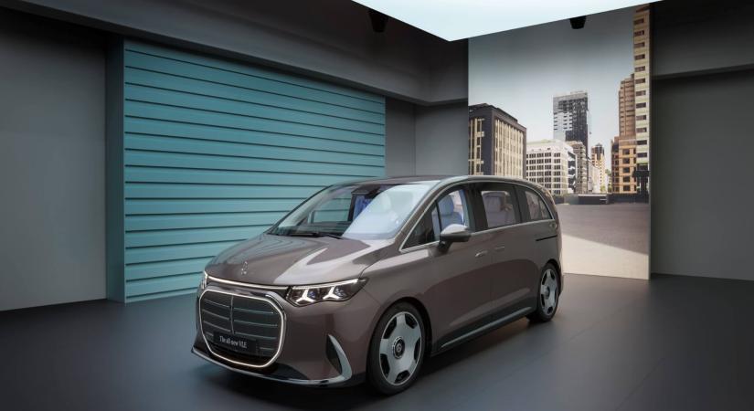 BEMUTATKOZOTT A TISZTÁN ELEKTROMOS MERCEDES-BENZ VLE
