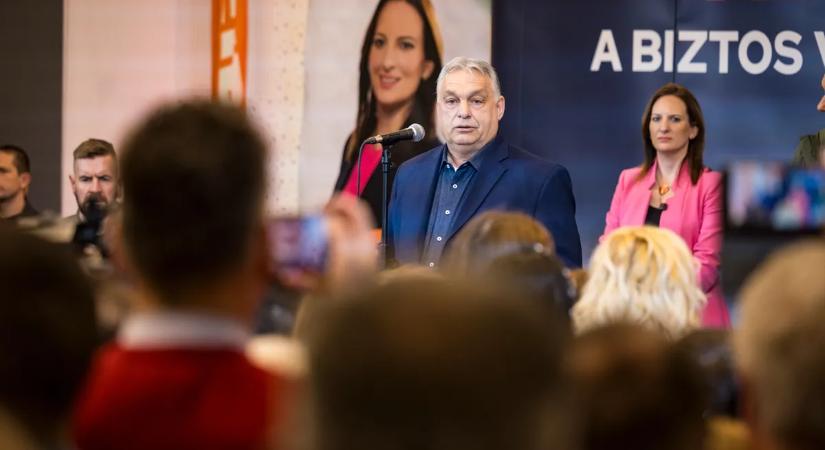 Orbán Viktor: Nem adunk pénzt, fegyvert és katonát Ukrajnának – a választás tétje Magyarország békéje