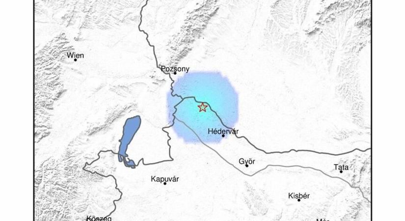 Már a harmadik földrengés rázta meg Győr-Moson-Sopront kedden