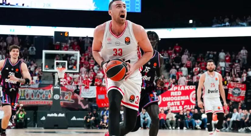 Euroliga: az Olympiakosz magabiztosan nyert Párizsban
