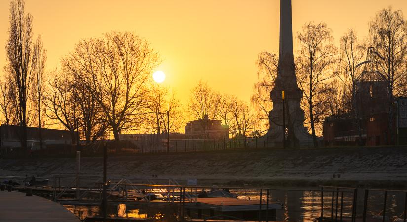 Kissé szeles kora tavaszi idő