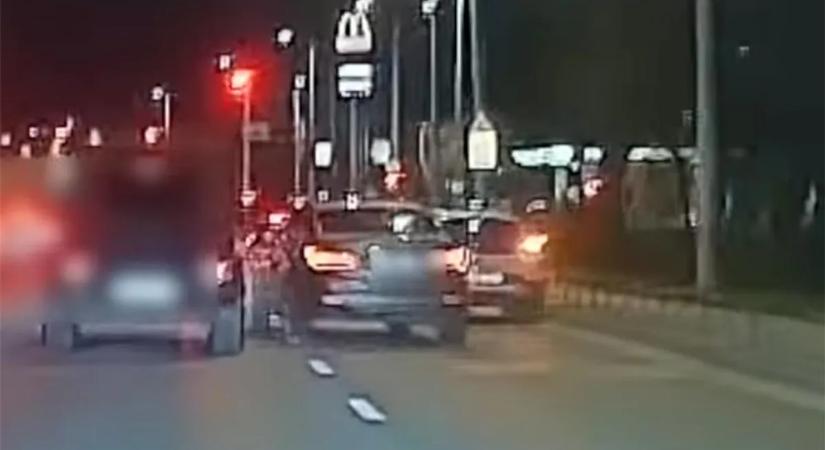 Ez meredek volt: élete mentését mutatta be a száguldozó BMW-s Budapesten – videó