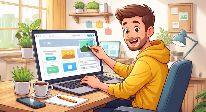 Sitely 6.1 teszt: saját weboldal készítése, programozás nélkül