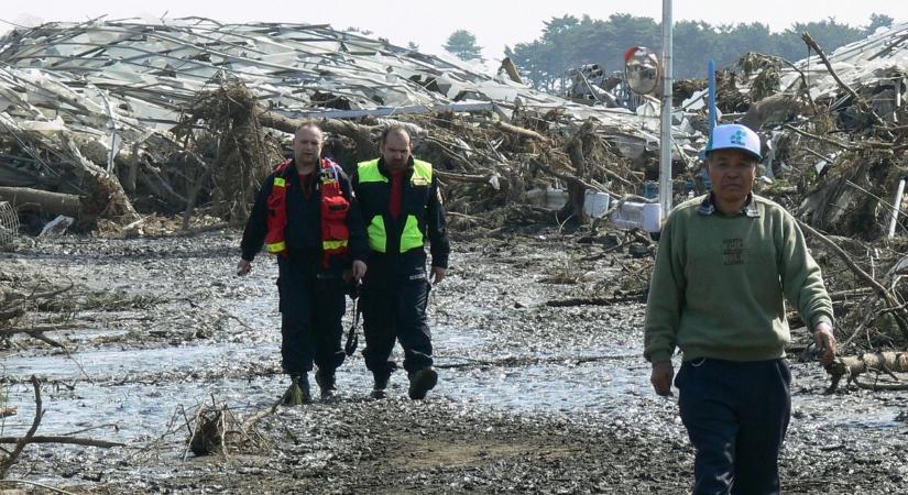 Cunami és atombaleset Japánban: 15 éve a mi csapatunk is segített