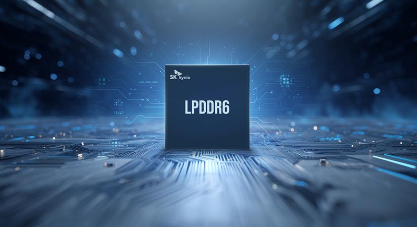 Készen áll a tömeggyártásra az SK Hynix LPDDR6-os memóriája