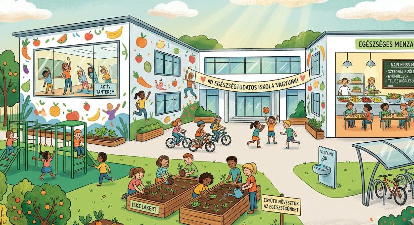 Új program Békésben: indul az Egészségtudatos Iskola pályázat