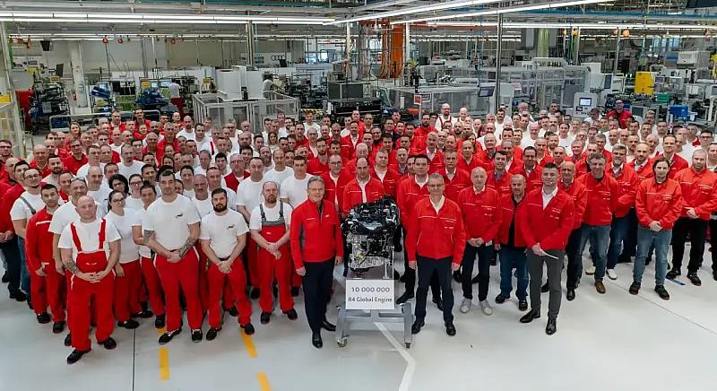 Tízmillió motor bizonyítja a győri Audi gyártási erejét