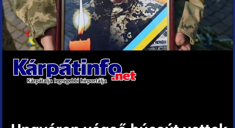 Ungváron végső búcsút vettek az 51 éves Svanda Mihajlo katonától