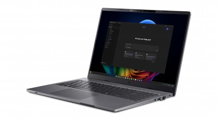 AI-ra hangolt TravelMate-ek érkeztek az Acertől