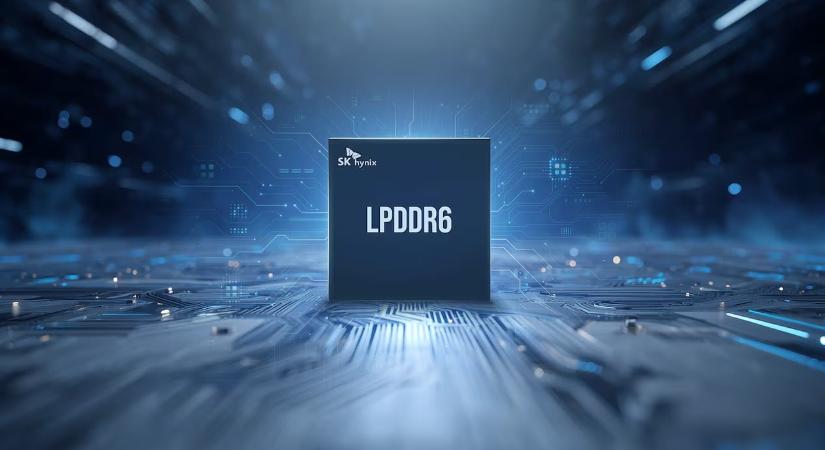 Szépen halad az SK hynix az LPDDR6-os memóriachipek fejlesztésével
