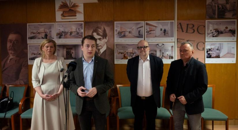 Ifjúsági térré alakíthatják át a győri könyvtár harmadik emeletét - fotók