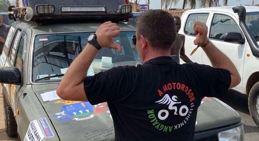 Bamakóig jutott a dorogi motoros angyalok híre  fotók