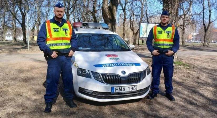 Öngyilkosságra készülő fiatal nő életét mentették meg a bajai járőrök