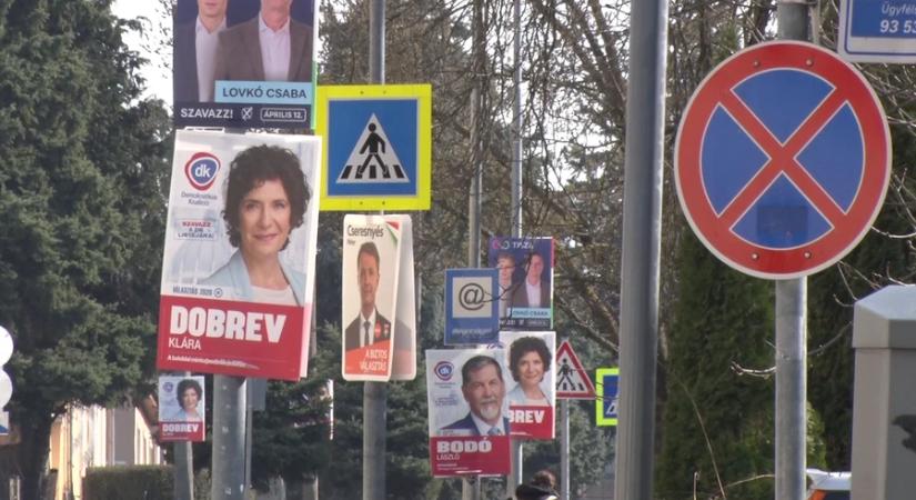 Plakáterdő – már Kanizsát is ellepték a választási plakátok