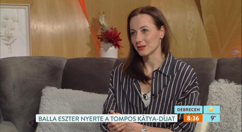 "Egészen megrendítő" – Balla Eszter nyerte a Tompos Kátya-díjat