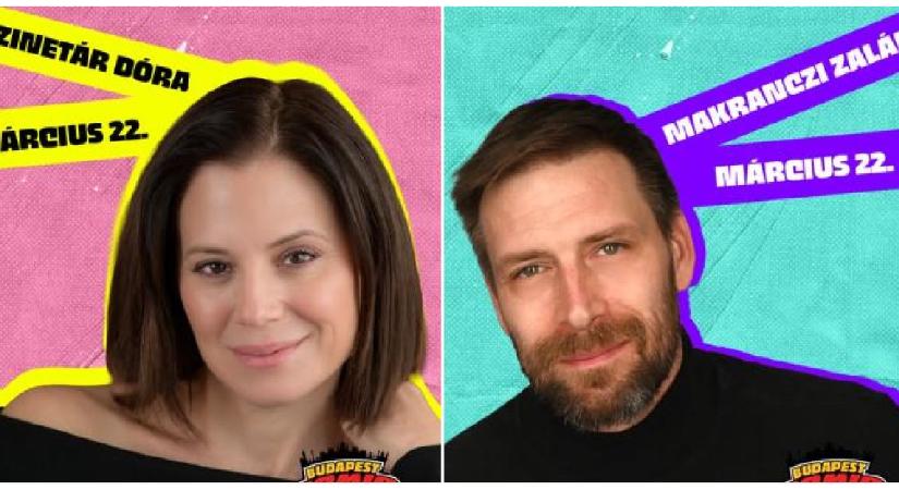 Magyar erősítés a Budapest Comic Conon: Szinetár Dóra és Makranczi Zalán