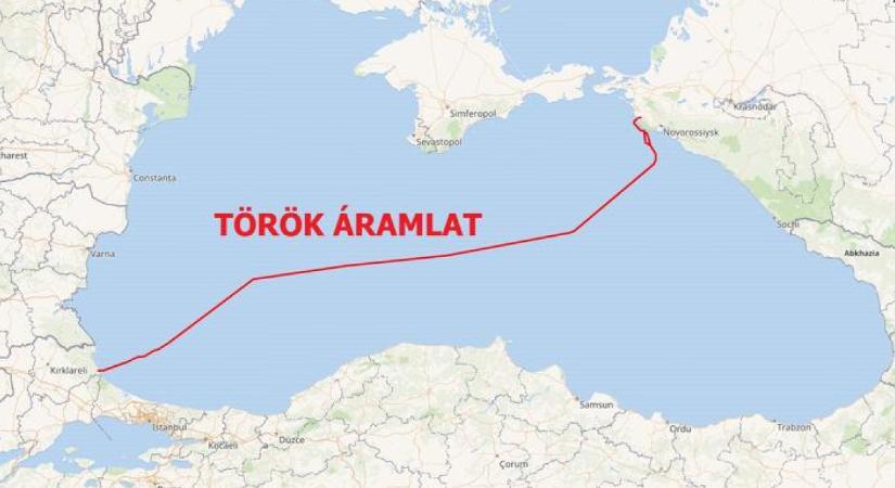 Gazprom: támadás érte a Török Áramlatot
