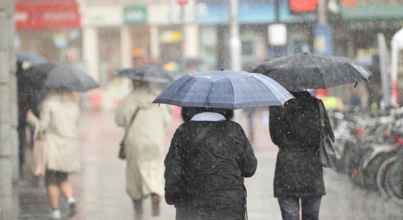 Kiadós csapadék jön csütörtökön, vasárnap erre már kicsi az esély