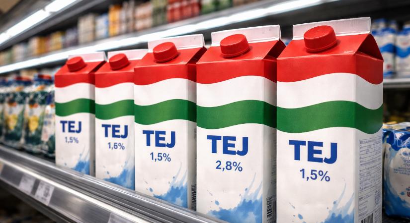 Tej Szakmaközi Szervezet és Terméktanács: akciós termékként csak magyar tej kerüljön a polcokra
